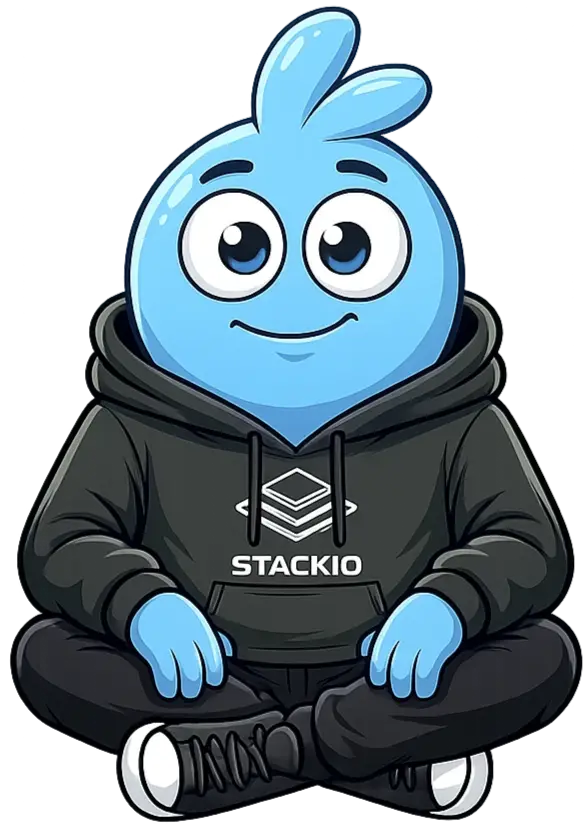 Staczek siedzący w footerze